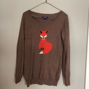 Fox sweater